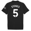 Camisola Manchester City Stones 5 Homen Equipamento 2ª 2025-26